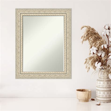 Michaels mirrors - PEWTER FRAME DETAILS: The Brushed Pewter Frame is a contemporary brushed pewter silver frame with a flat profile, gunmetal metallic finish, and minimalist shape. The frame is 2 in. wide and stands 0.5 in. off the wall. PROTECTIVE BACKING: This wall mirror is finished with a solid surface backing to ensure stability and prevent moisture and dust ... 